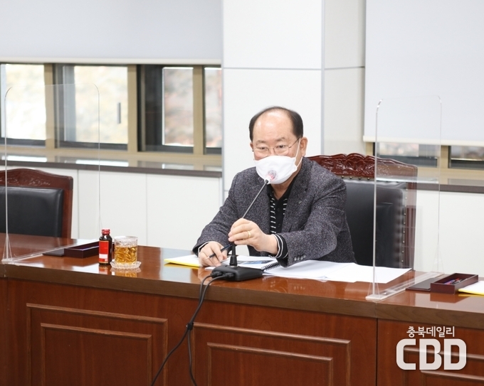 산불방지 제로화 강조하는 류한우 단양군수