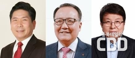 <strong>왼쪽부터 김창규·구자평·송기윤 후보자</strong>