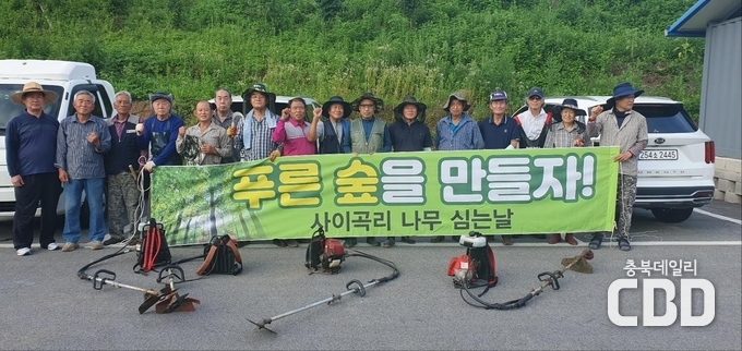 영춘면 사이곡리