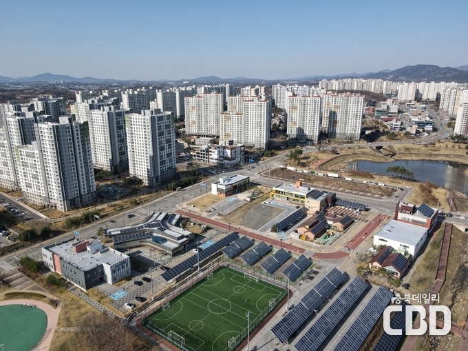 <strong>충북혁신도시 전경</strong>