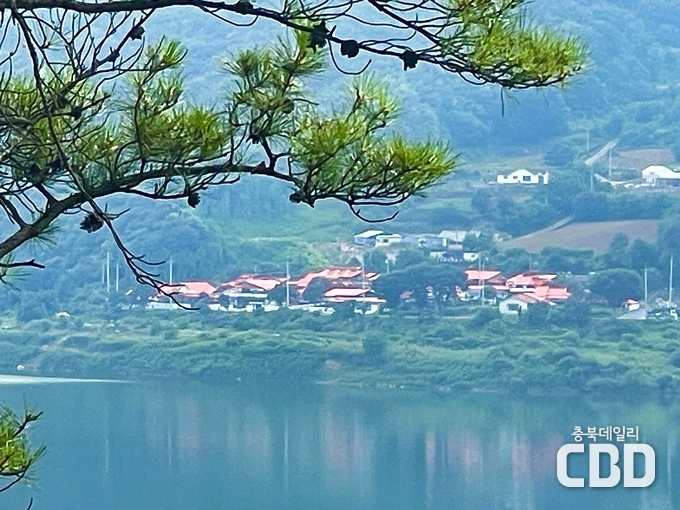 하진리 지붕 풍경 사진