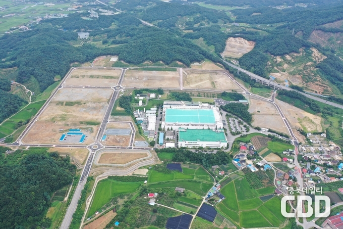 상우산단 기회발전특구 항공사진